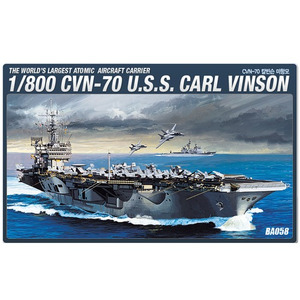 1/800 CVN-70 칼빈슨 미항모 (14209)