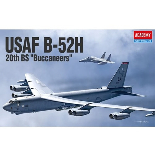 1/144 미공군 B-52H 제20 폭격비행기 버캐니어스 (12622)