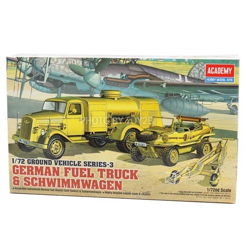 1/72 독일군 연료트럭 &amp; 쉬빔바겐 (13401)