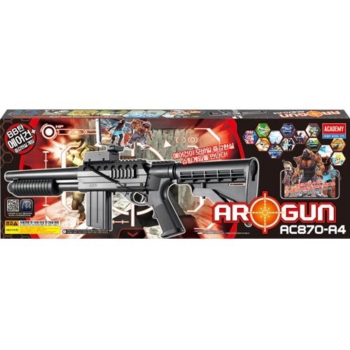 AC870 A4 AR GUN (17303AR)(BB탄 에어건+증감현실게임)