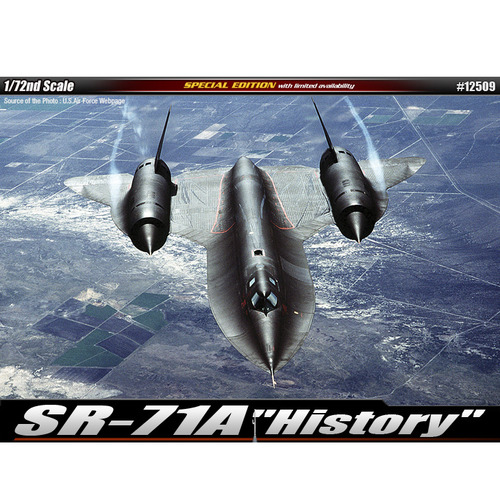(한정판)1/72 SR-71A 히스토리 블랙버드(12509)