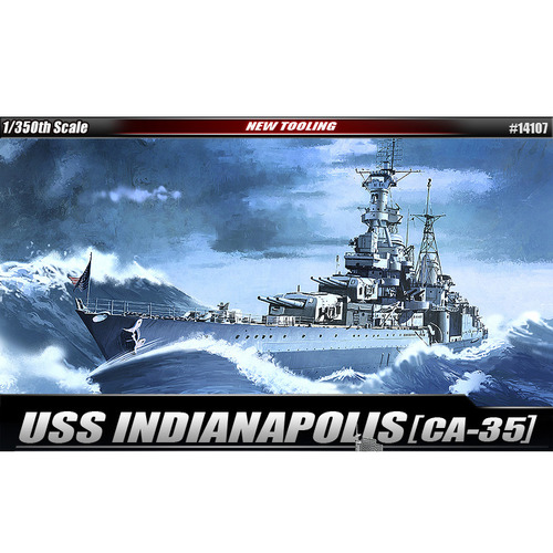 1/350 U.S.S. CA-35 인디아나폴리스(14107)