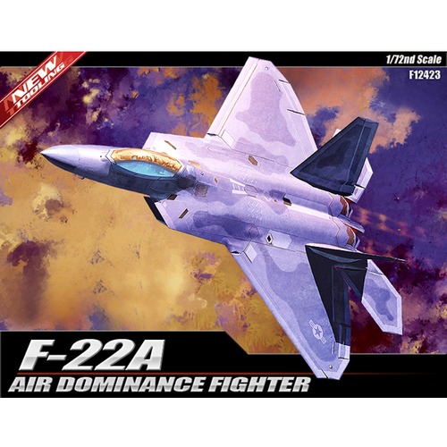 1/72 F-22A 랩터 (12423) (B급 제품)