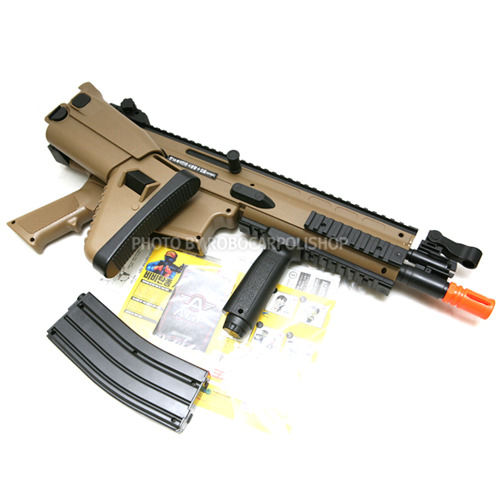 FN SCAR-L CQC BB탄총 에어건(Tan) (17111)
