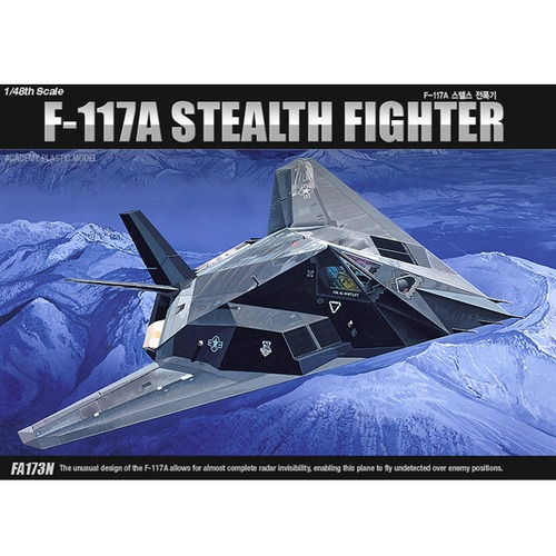 1/48 F-117A 스텔스 전폭기(12265)