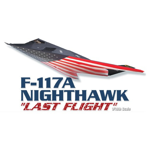1/48 F-117A Nighthawk Last Floght(나이트호크)(12219)