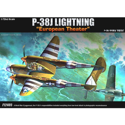 1/72 P-38J 라이트닝(유럽전선)(12405)