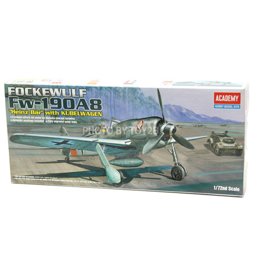 1/72 포케울프 Fw-190A8 with 퀴벨바겐 [하인츠 베어] (12498)